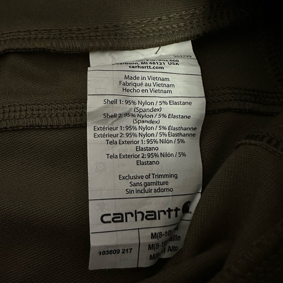 Carhartt Women’s Force Lightweight Legging - Picture 6 of 6